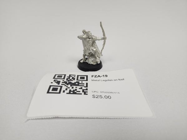 Metal Legolas on foot FZA-19