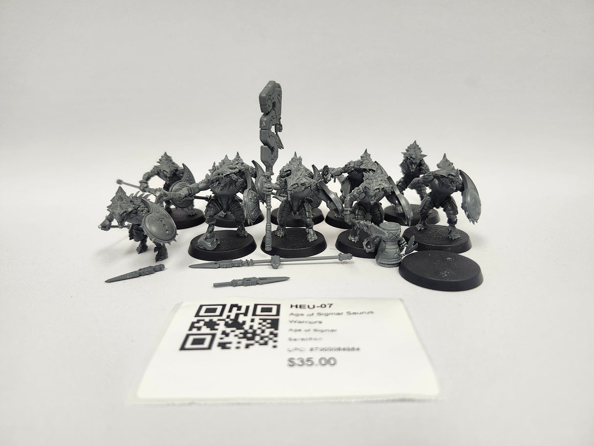 Age of Sigmar Saurus Warriors HEU-07