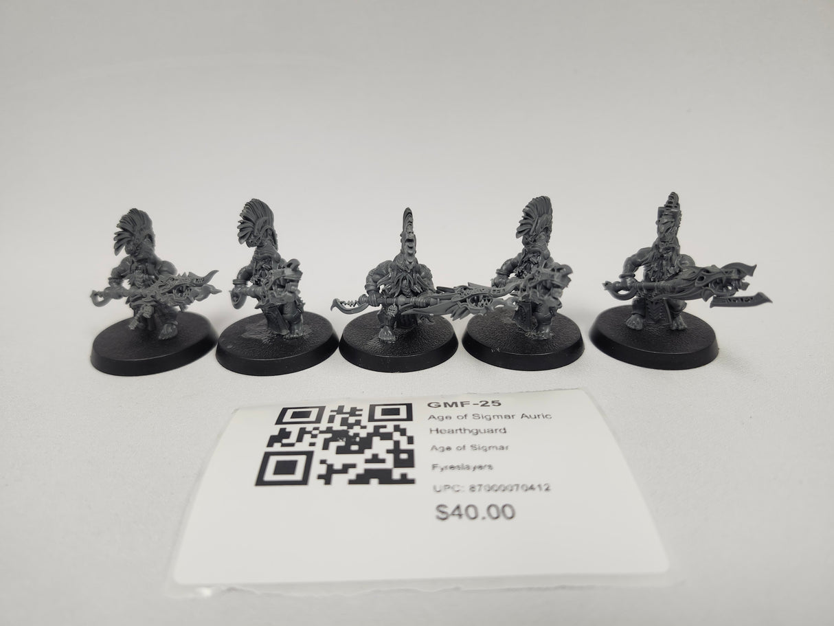 Age of Sigmar Auric Hearthguard GMF-25