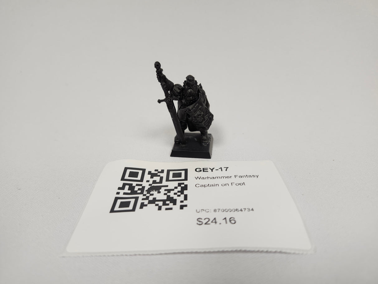 Warhammer Fantasy Captain on Foot GEY-17