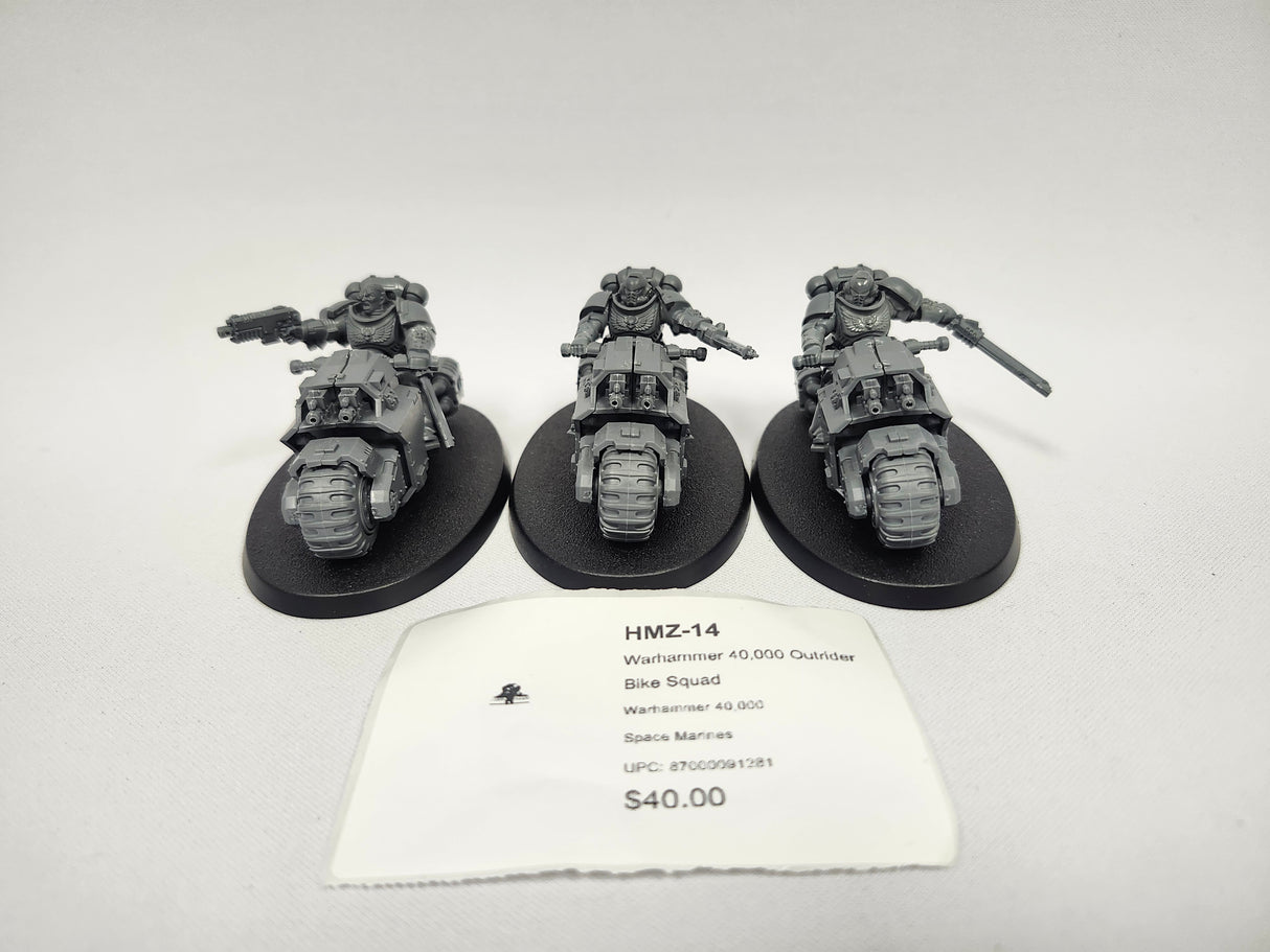 Warhammer 40,000 Outrider Bike Squad HMZ-14