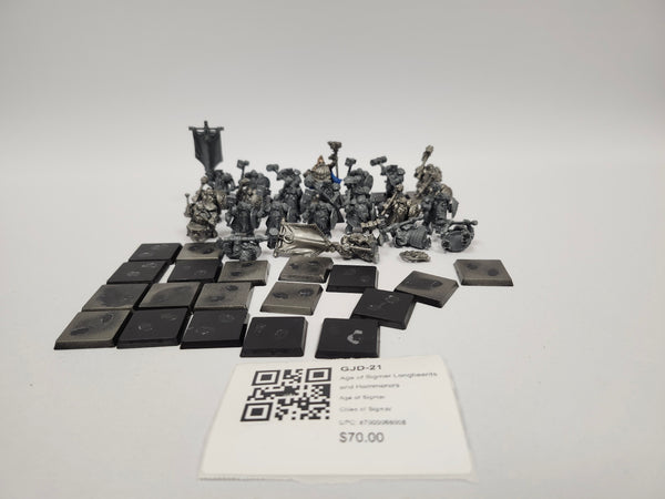 Age of Sigmar Longbeards and Hammerers GJD-21