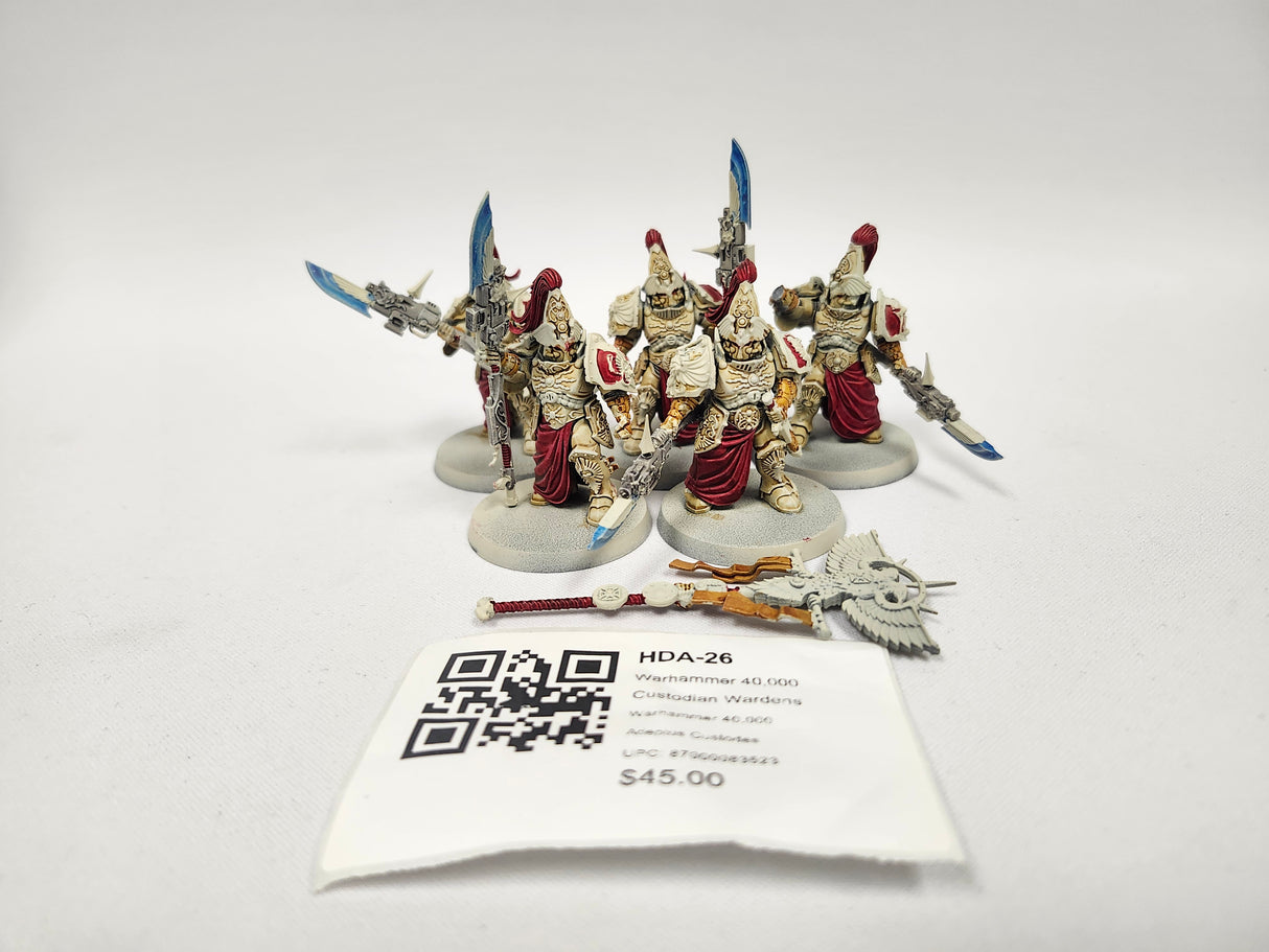Warhammer 40,000 Custodian Wardens HDA-26