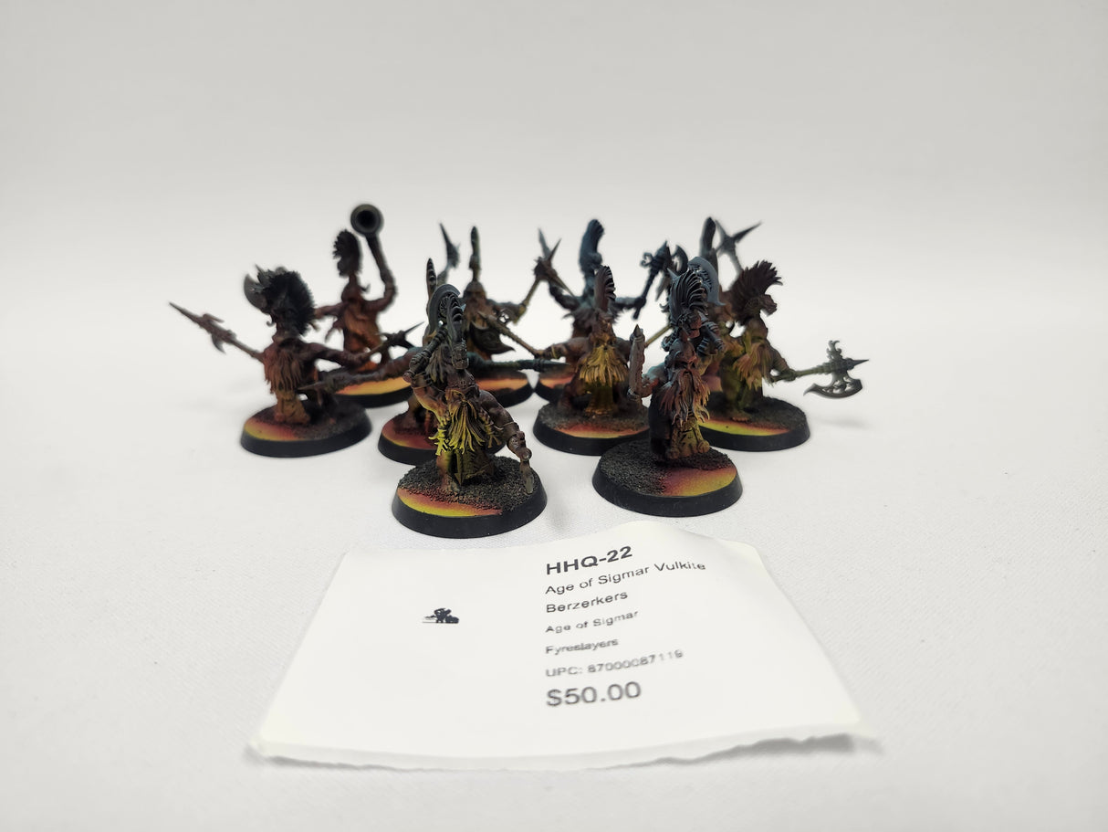 Age of Sigmar Vulkite Berzerkers HHQ-22