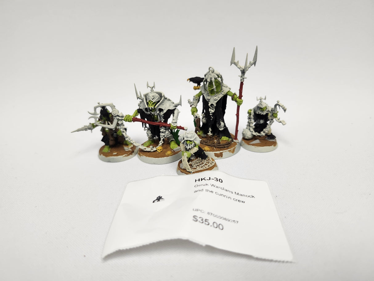 Orruk Warclans Manock and the cunnin crew HKJ-30
