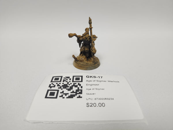 Age of Sigmar Warlock Engineer GKS-17