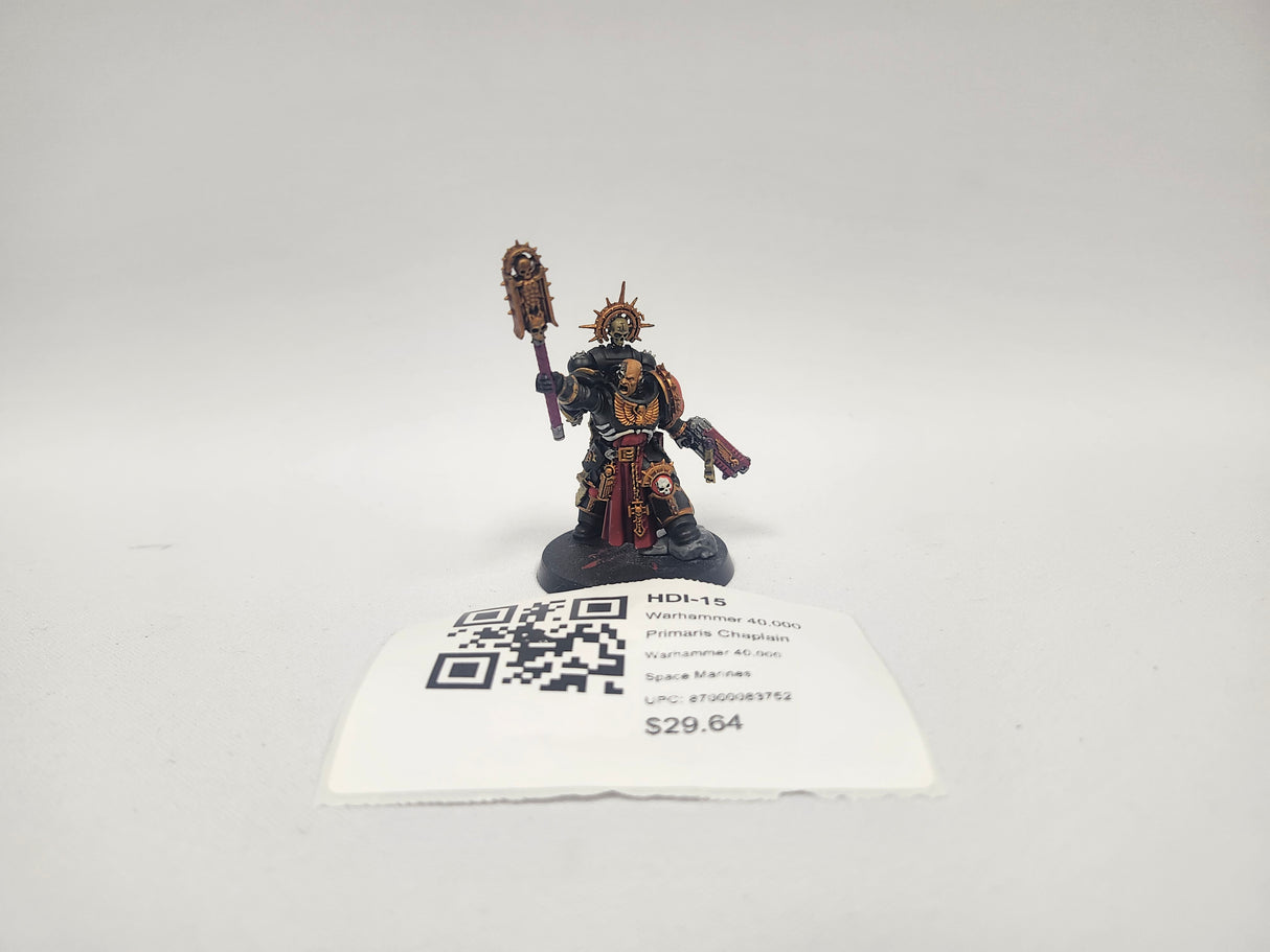 Warhammer 40,000 Primaris Chaplain HDI-15