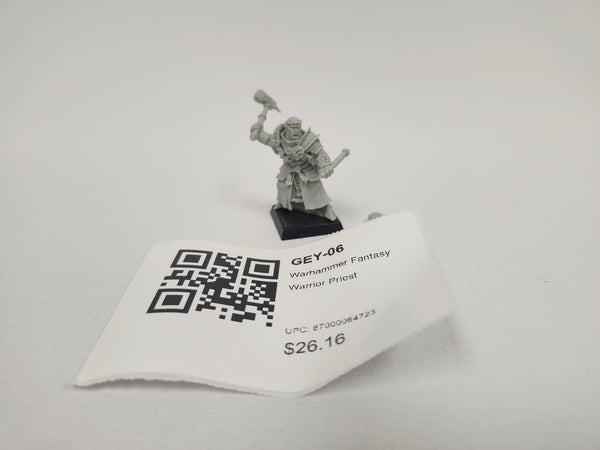 Warhammer Fantasy Warrior Priest GEY-06