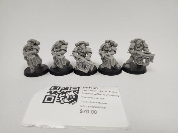 Warhammer 40,000 Noise Marines w/Sonic Weapons GFR-21
