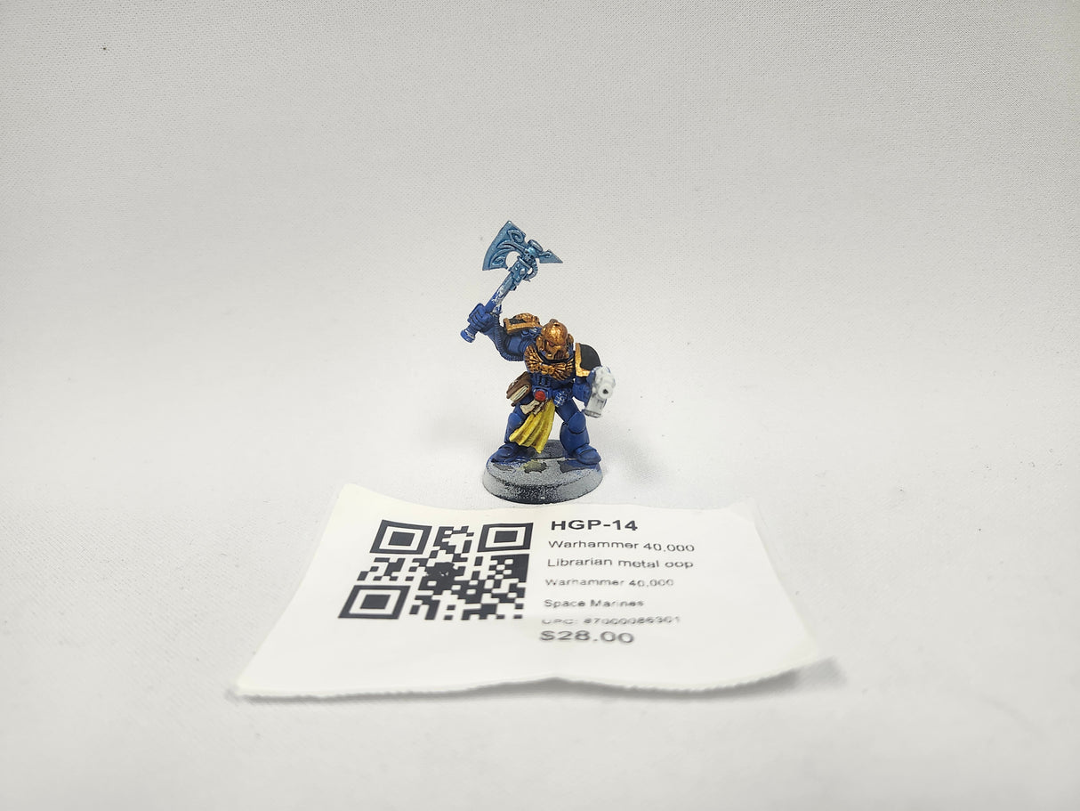 Warhammer 40,000 Librarian metal oop HGP-14
