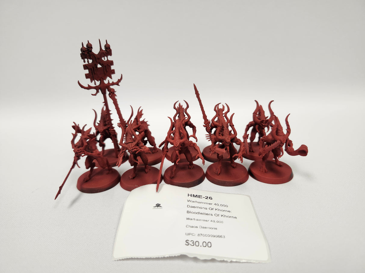 Warhammer 40,000 Daemons Of Khorne: Bloodletters Of Khorne HME-26