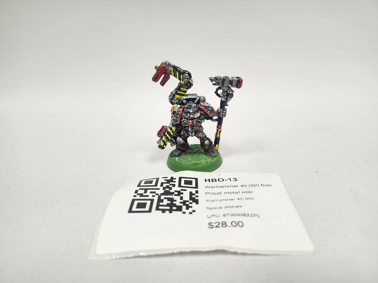 Warhammer 40,000 Iron Priest metal oop HBO-13