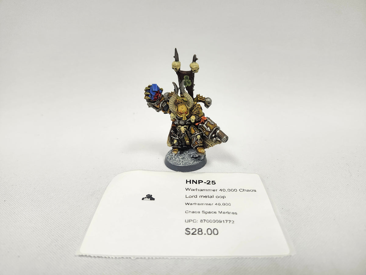 Warhammer 40,000 Chaos Lord metal oop HNP-25