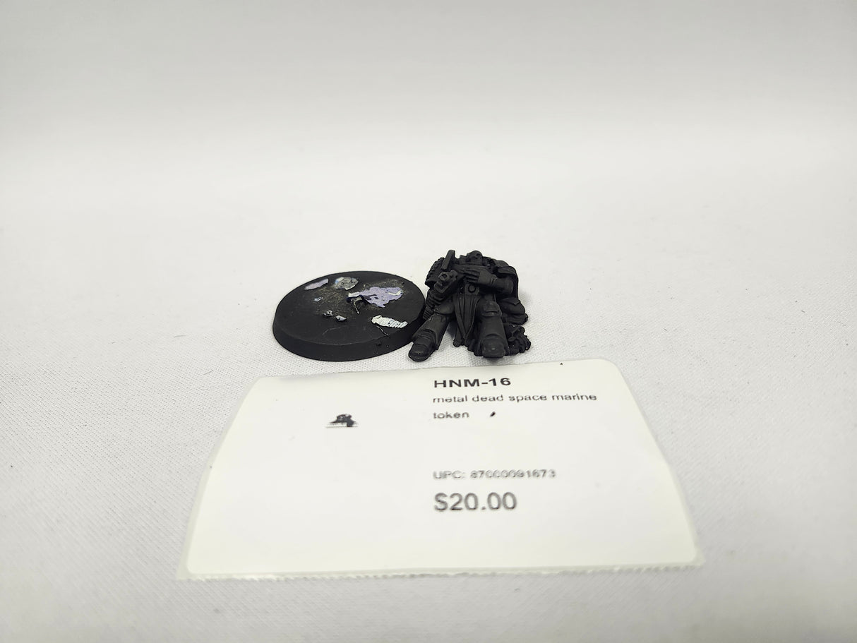 metal dead space marine token HNM-16
