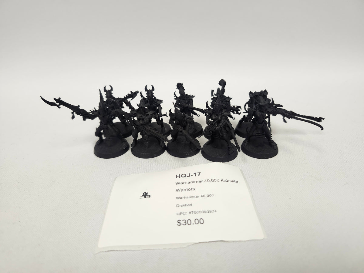 Warhammer 40,000 Kabalite Warriors HQJ-17