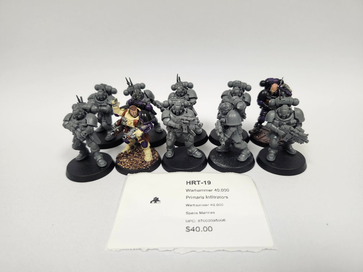 Warhammer 40,000 Primaris Infiltrators HRT-19