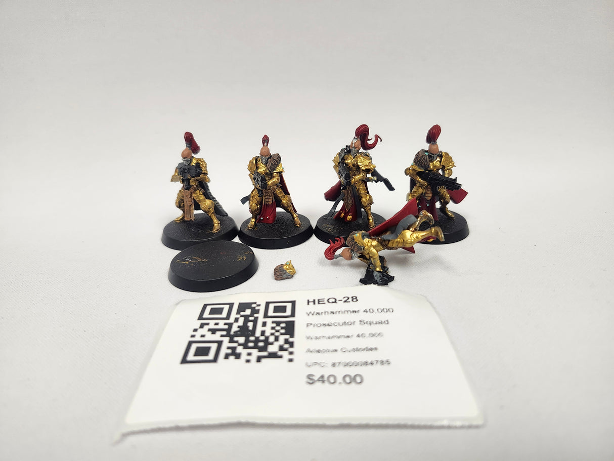 Warhammer 40,000 Prosecutor Squad HEQ-28