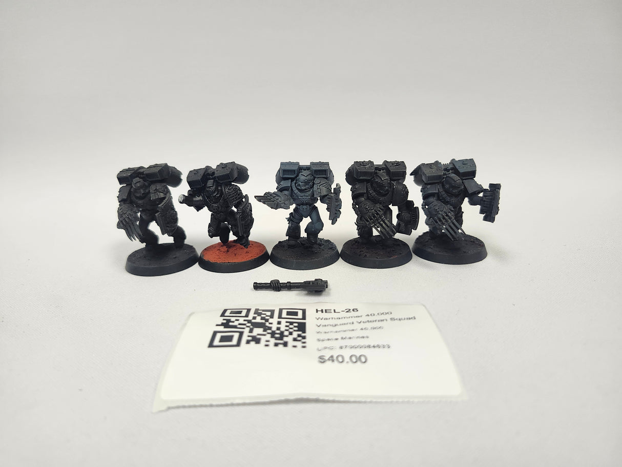 Warhammer 40,000 Vanguard Veteran Squad HEL-26