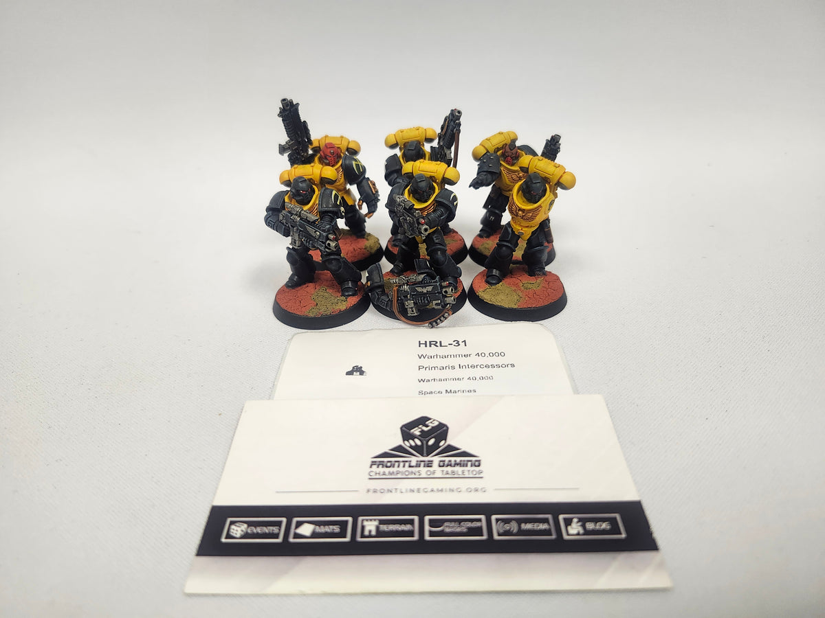 Warhammer 40,000 Primaris Intercessors HRL-31