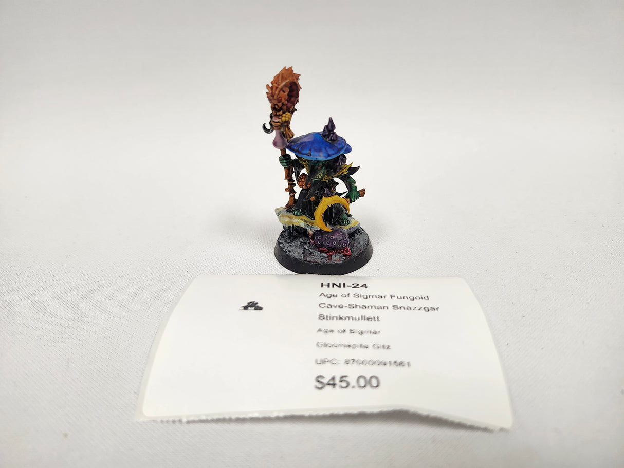 Age of Sigmar Fungoid Cave-Shaman Snazzgar Stinkmullett HNI-24