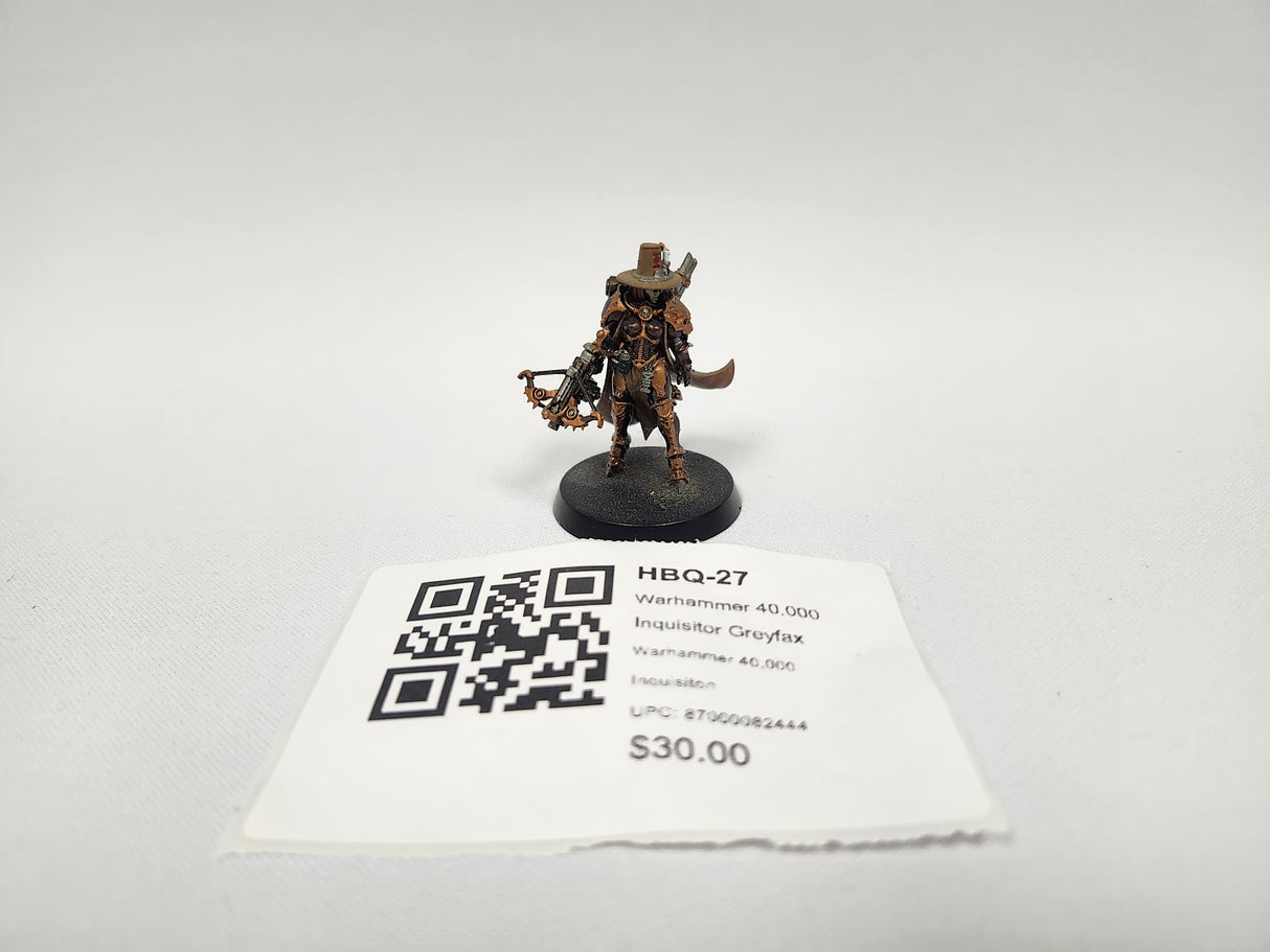 Warhammer 40,000 Inquisitor Greyfax HBQ-27