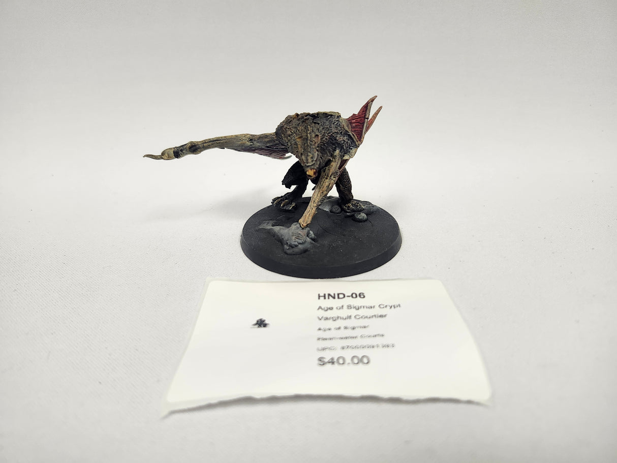Age of Sigmar Crypt Varghulf Courtier HND-06