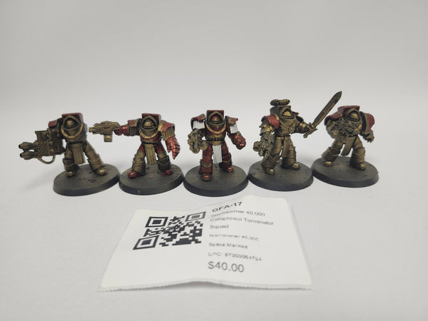 Warhammer 40,000 Cataphracii Terminator Squad GFA-17