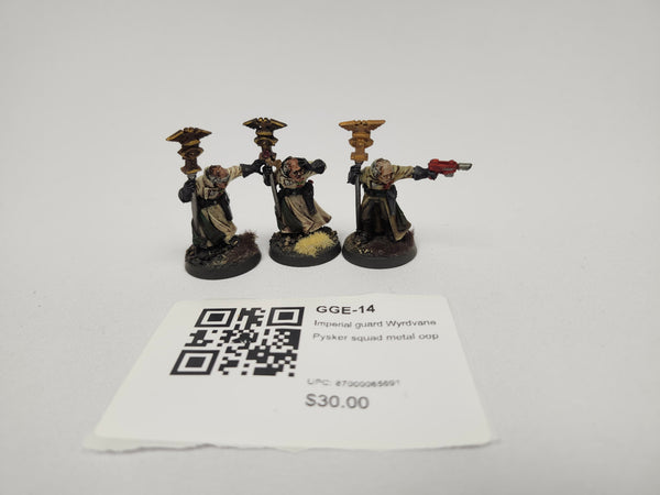 Imperial guard Wyrdvane Pysker squad metal oop GGE-14