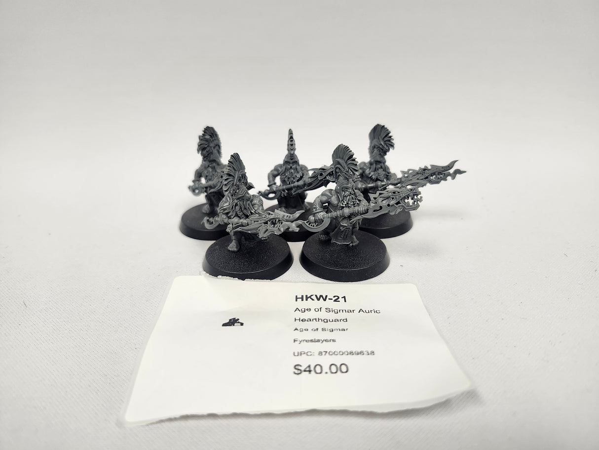 Age of Sigmar Auric Hearthguard HKW-21