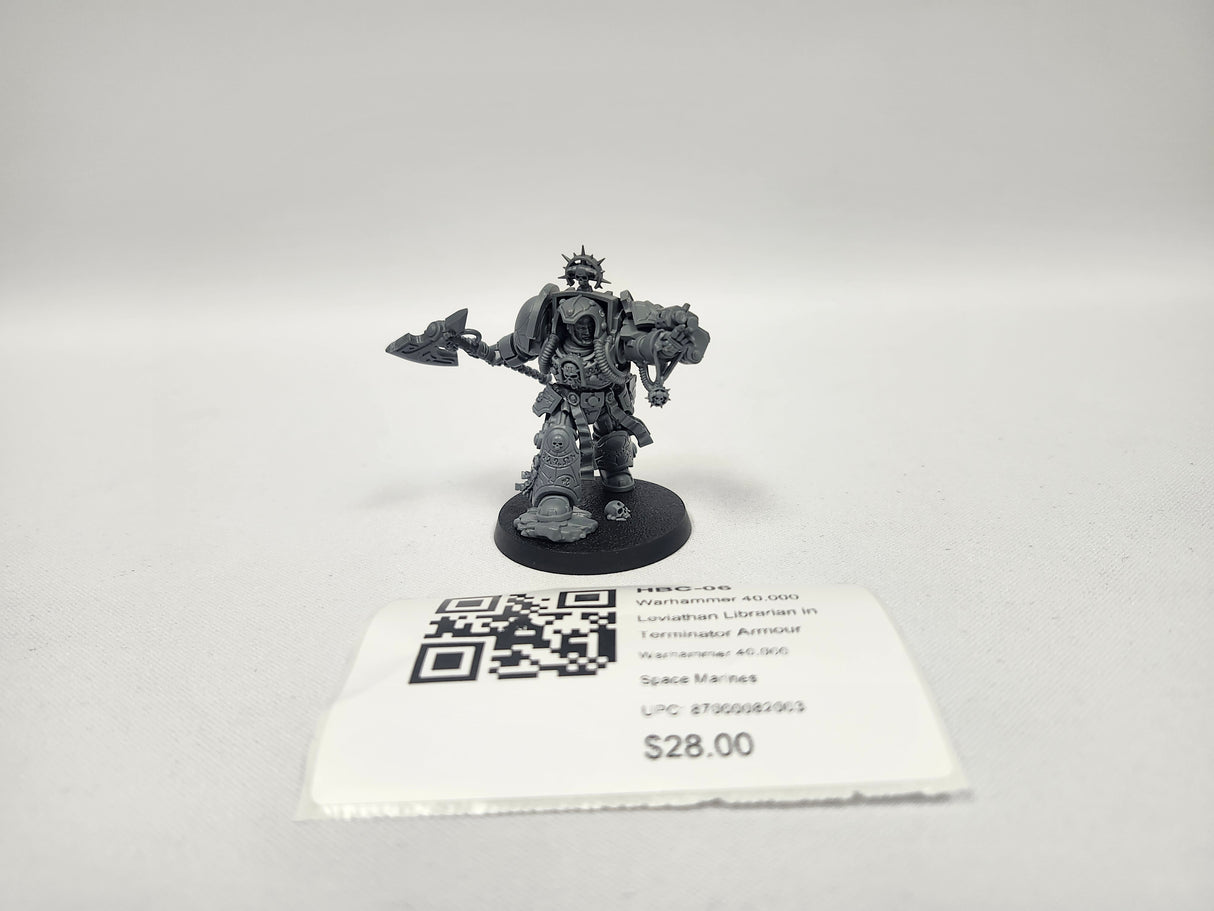 Warhammer 40,000 Leviathan Librarian in Terminator Armour HBC-06