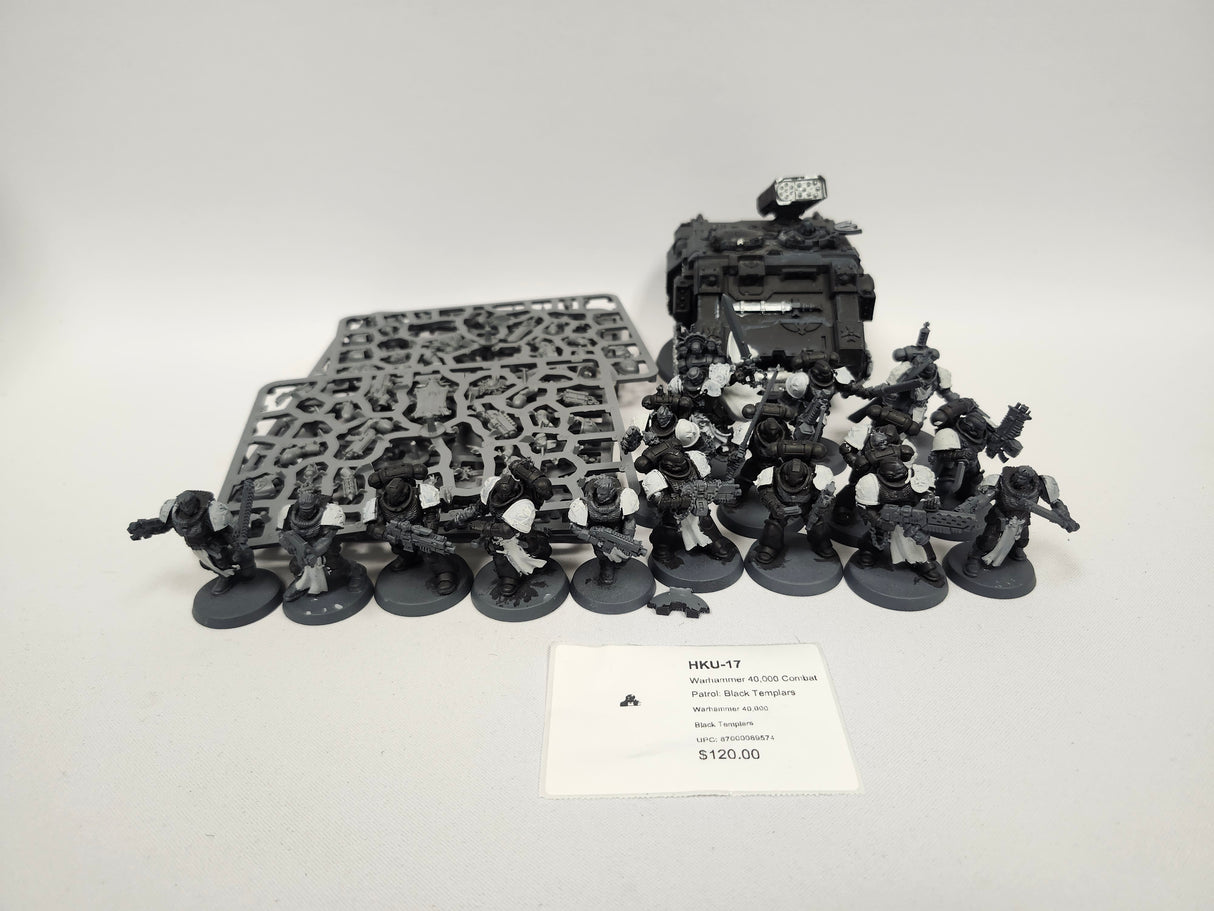 Warhammer 40,000 Combat Patrol: Black Templars HKU-17