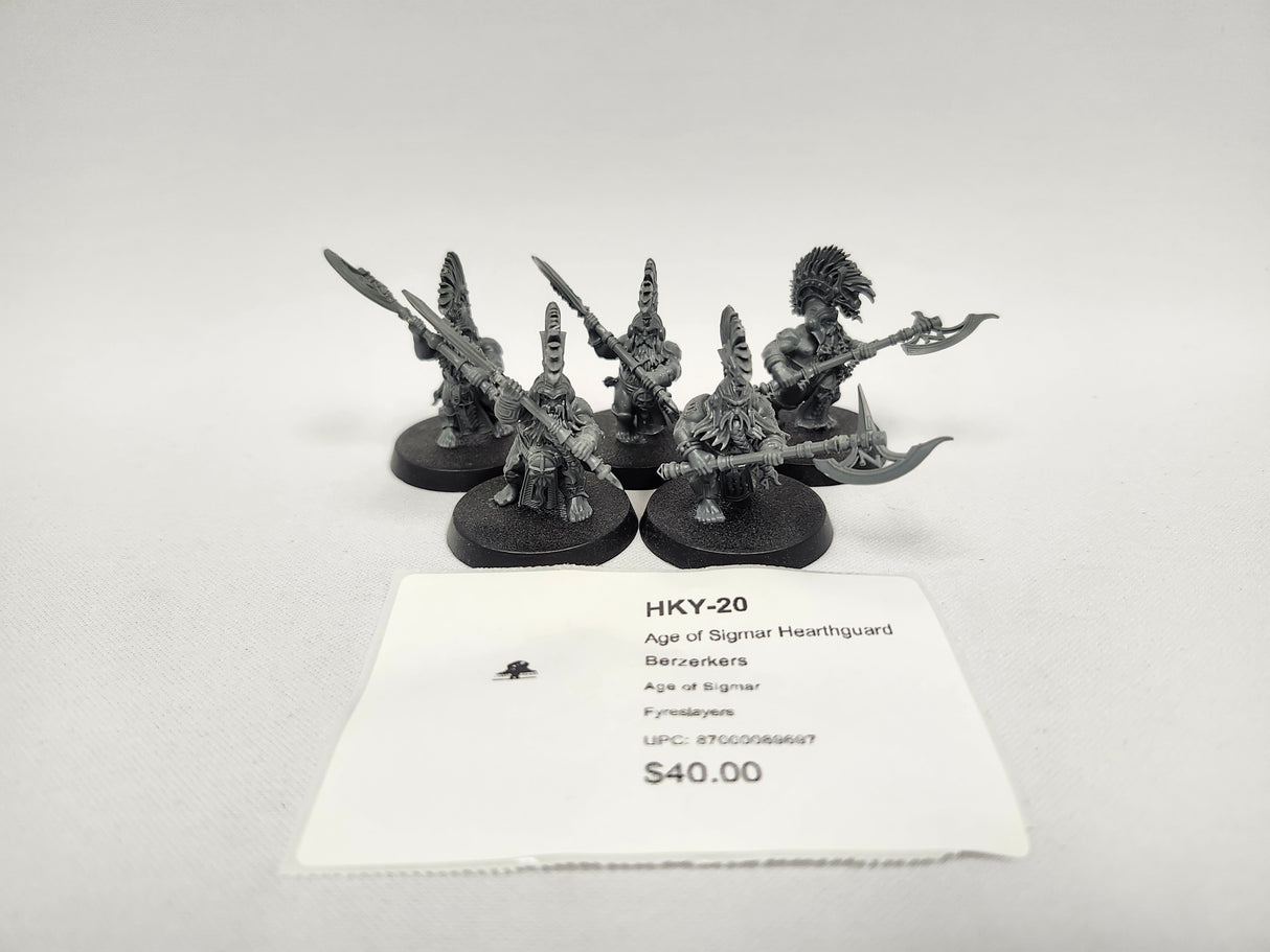 Age of Sigmar Hearthguard Berzerkers HKY-20