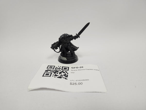 Space Marine Captain metal oop GFG-26
