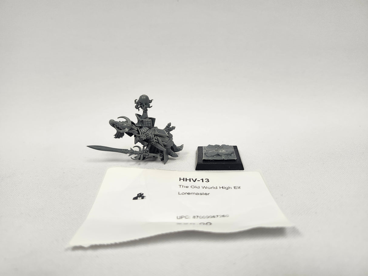 The Old World High Elf Loremaster HHV-13
