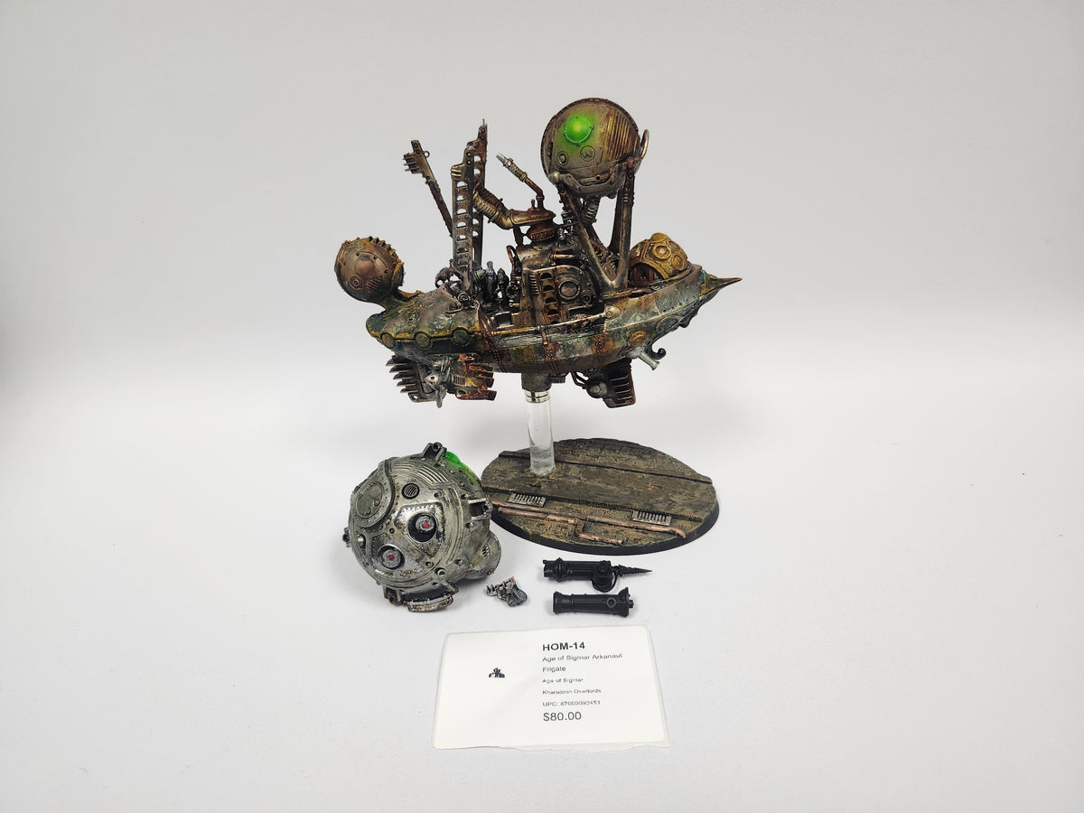 Age of Sigmar Arkanaut Frigate HOM-14