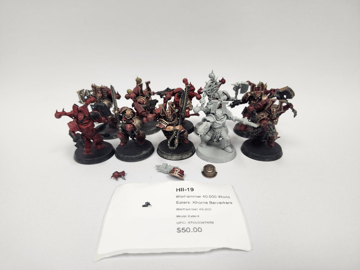 Warhammer 40,000 World Eaters: Khorne Berzerkers HII-19