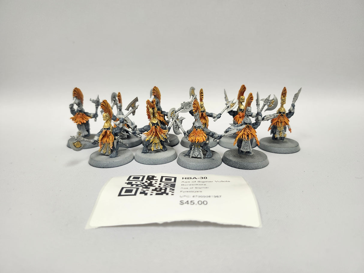 Age of Sigmar Vulkite Berzerkers HBA-30