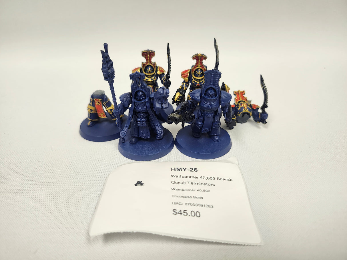 Warhammer 40,000 Scarab Occult Terminators HMY-26