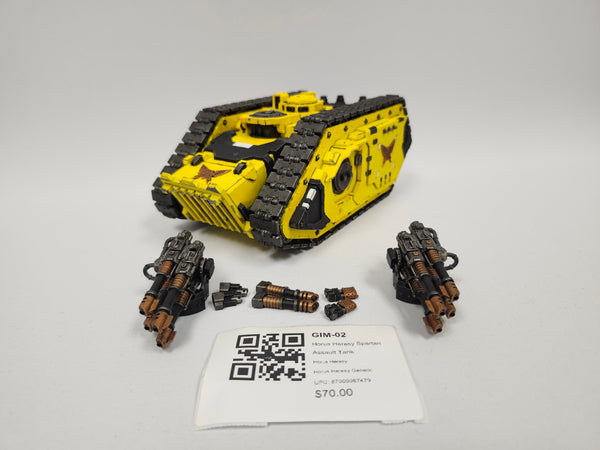 Horus Heresy Spartan Assault Tank GIM-02