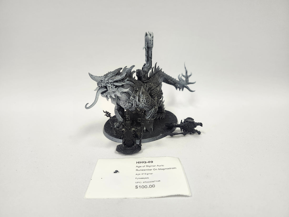 Age of Sigmar Auric Runesmiter On Magmadroth HHQ-09
