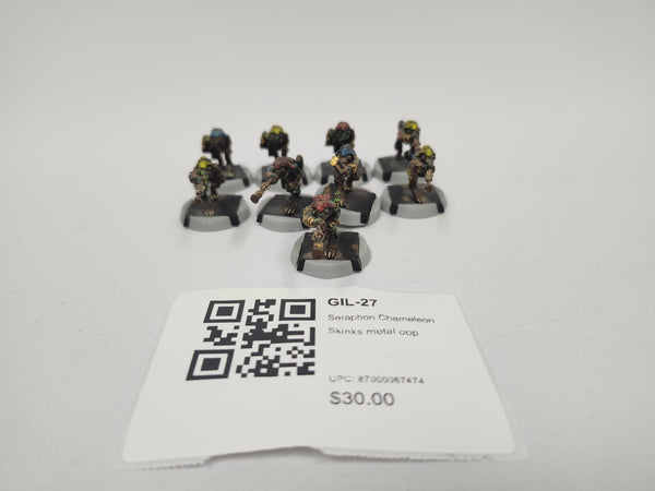Seraphon Chameleon Skinks metal oop GIL-27