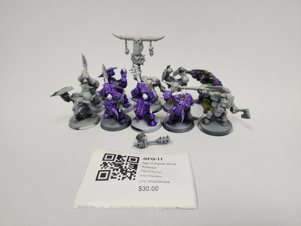 Age of Sigmar Orruk 'Ardboyz GFQ-11
