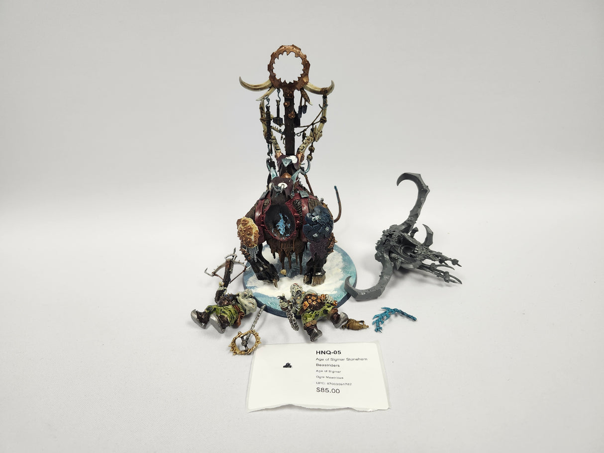Age of Sigmar Stonehorn Beastriders HNQ-05