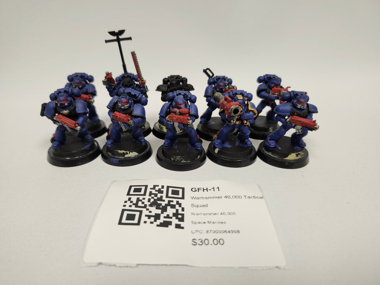 Warhammer 40,000 Tactical Squad GFH-11