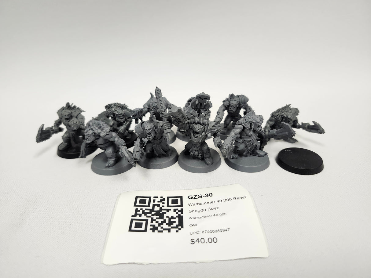 Warhammer 40,000 Beast Snagga Boyz GZS-30