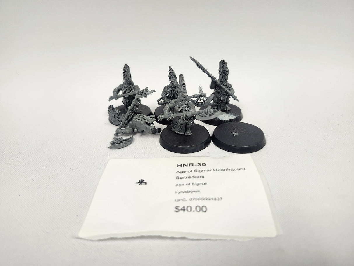 Age of Sigmar Hearthguard Berzerkers HNR-30