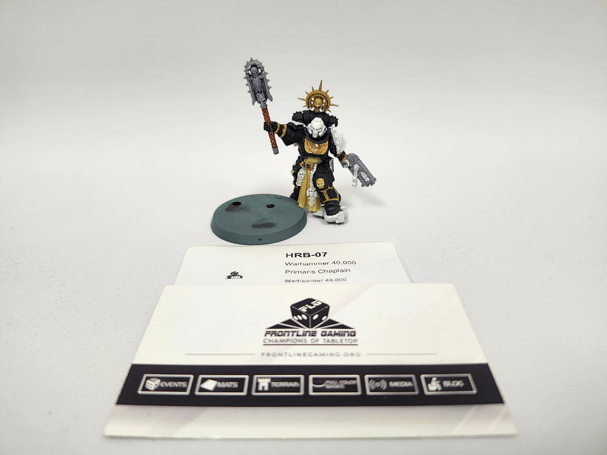 Warhammer 40,000 Primaris Chaplain HRB-07