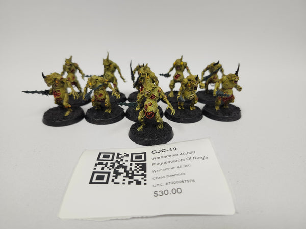 Warhammer 40,000 Plaguebearers Of Nurgle GJC-19