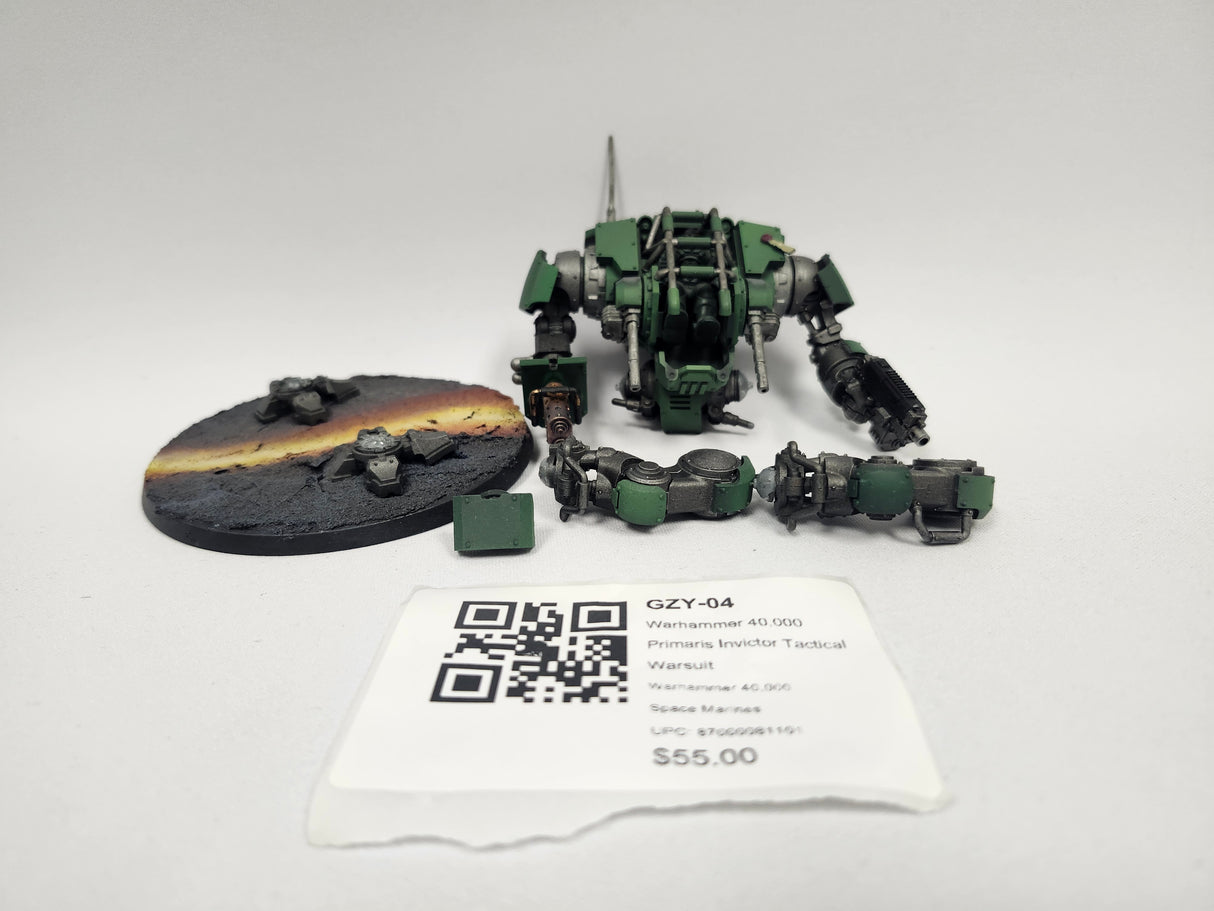 Warhammer 40,000 Primaris Invictor Tactical Warsuit GZY-04