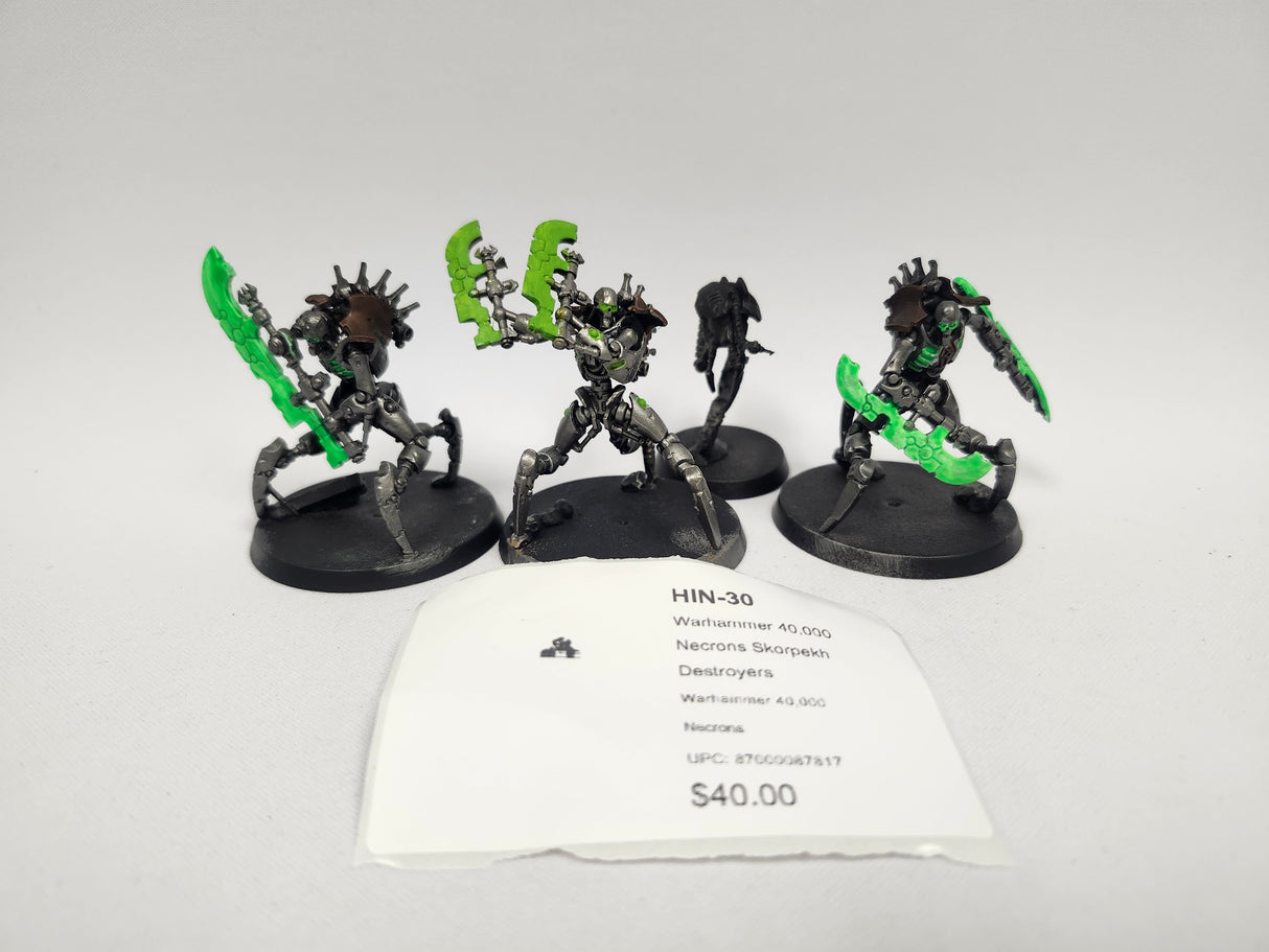 Warhammer 40,000 Necrons Skorpekh Destroyers HIN-30